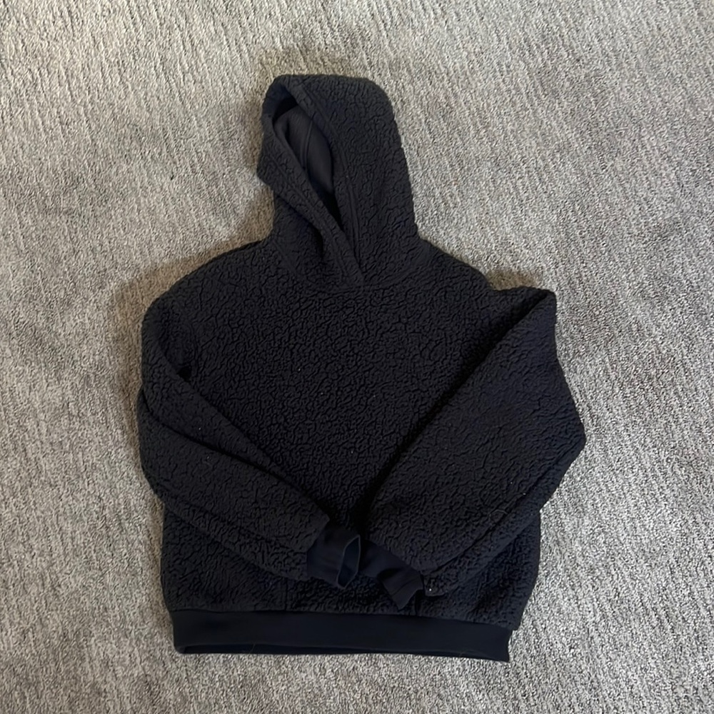 Universal Thread Black Sherpa Sweatshirt